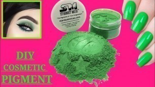 'How to make cosmetic pigment at home | Diy cosmetic pigment || Homemade Cosmetic pigment [ 4/1 ] ||'