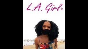 'A day at the beach BTS with L.A. Girl Cosmetics'