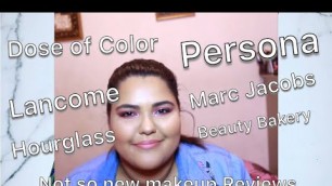 'Not so new makeup review| Persona cosmetics, Hourglass, Marc Jacobs...'