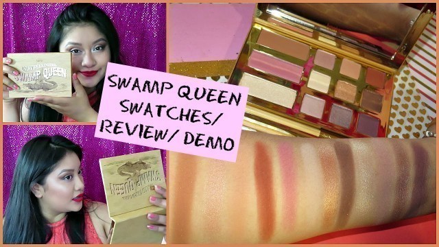 '*NEW* SWAMP QUEEN PALETTE (GRAV3YARDGIRL) SWATCHES + REVIEW'