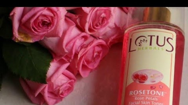 'Lotus herbals || ROSETONE ||Facial Skin Toner|| Review'