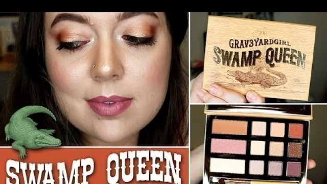 'Grav3yardgirl Swamp Queen Tarte Palette | Demo + Swatches'