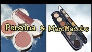 'Haul & Swatches - Persona Cosmetics & Marc Jacobs Beauty'
