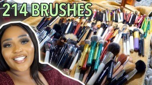 'Started 2021 by cleaning ALL 214 of my makeup brushes…Michelle Phan style'