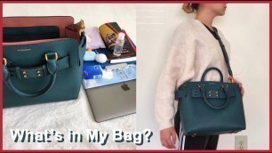 '왓츠인마이백? | What\'s in My Bag? (BURBERRY bag, DIOR cosmetics, KakaoFriends, D&G perfume)'