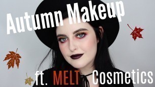 'Autumn Makeup using MELT Cosmetics + Blackmoon Cosmetics'