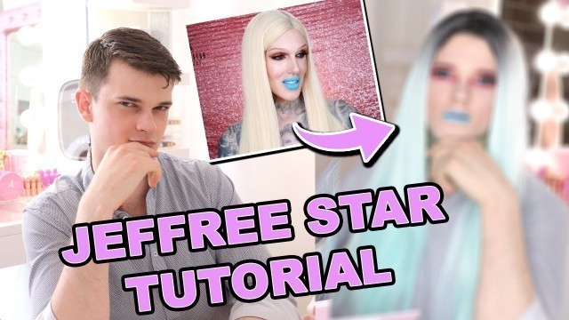 'I FOLLOWED A JEFFREE STAR MAKEUP TUTORIAL!!  *crazy transformation*'