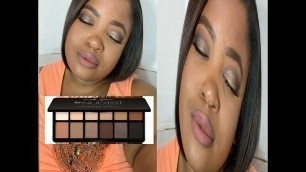 'NEW ! $10.00 Eyeshadow Palette From LA Girl Cosmetics The Nudist Palette ! Bronzed Everyday LOOK'