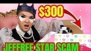 'JEFFREE STAR SCAMMED ME $300 VALENTINES DAY MYSTERY BOX MAKEUP DRAMA'