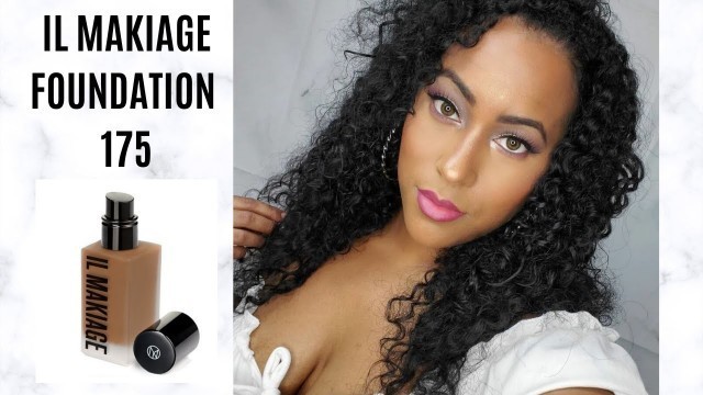 'IL Makiage Foundation 175 Try-On | Woke Up Like This Foundation'