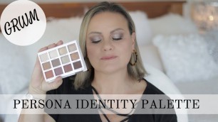'Persona Cosmetics Identity Palette - GRWM/hooded eyes/makeup for mature skin'