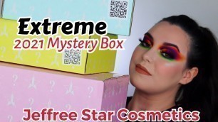 'JEFFREE STAR COSMETICS EXTREME MYSTERY BOX UNBOXING'