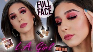'FULL FACE OF L.A. GIRL COSMETICS | AFFORDABLE MAKEUP!'