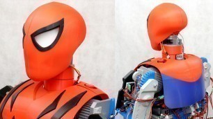 'Robot Spider-Man #5 | Eye Lenses, Cosmetics & Motion Tuning | James Bruton'