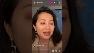 'Michelle Phan Makeup Tutorial - Instagram Live (Feb. 15, 2021)'