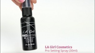 'LA Girl Cosmetics   Pro Setting Spray 30ml'