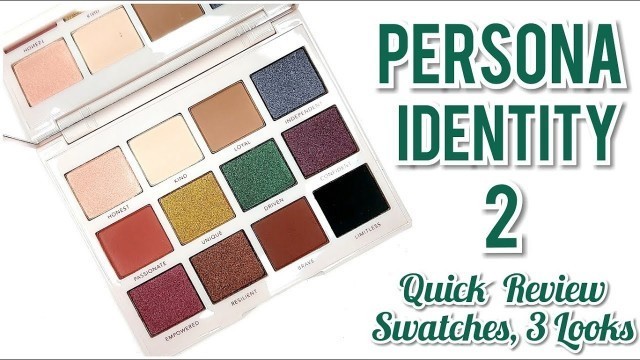 'PERSONA COSMETICS IDENTITY 2 PALETTE 