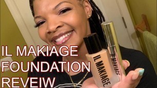 'IL MAKIAGE Foundation Review | MAKE UP | GRWM'