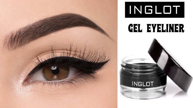 'INGLOT AMC Eyeliner Gel 77 Black - First Impressions, Review And Swatches'