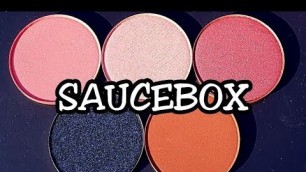 'NEW : Saucebox Cosmetics French Holiday Collection with Swatches'