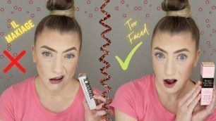 'FIRST IMPRESSIONS | TOO FACED BORN THIS WAY MATTE | IL MAKIAGE | ONE PASSED, ONE FAILED MISERABLY!'