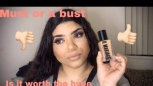 'il Makiage woke up like this foundation review || must have or bust'