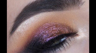 'Smokey eyes with pink pigment | feat Inglot 86 pigment and Makeupgeek eye shadows'