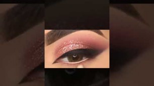 'Eye Make-up With Glitter
