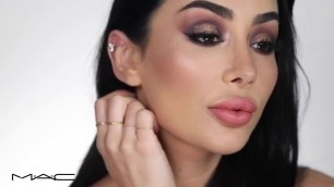 'M∙A∙C Cosmetics: Create a Glamorous Smokey Eye with Maya Ahmad'