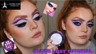 'BLOOD LUST TUTORIAL - JEFFREE STAR - FIRST TIME USING CHOKING ON ICE EXTREME FROST'