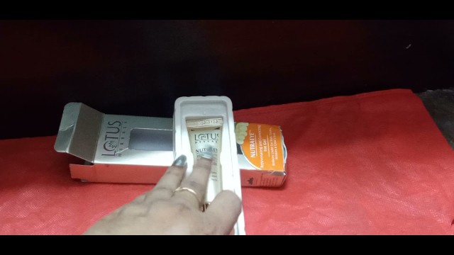 'Lotus Herbals undereye cream honest review.'