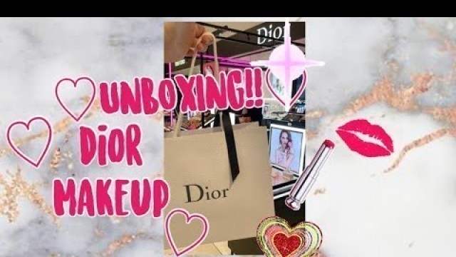 'Dior Makeup NEW Collection 2020- ♡UNBOXING!!♡'