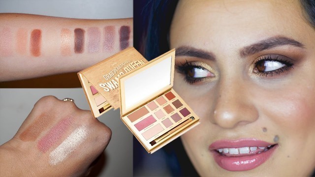 'Grav3yardgirl x Tarte SWAMP QUEEN Palette SWATCHES + TUTORIAL'