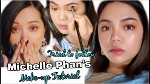 'Following Michelle Phan\'s Makeup Tutorial