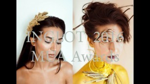 'Inglot 2016 MUA Awards  Diana Syroejkina transformation makeup'