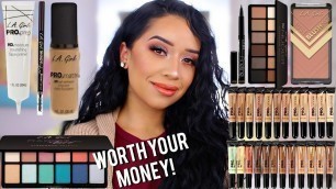 'BEST OF L.A GIRL MAKEUP YOU CAN FIND AT CVS | AFFORDABLE DRUGSTORE PRODUCTS!  ohmglashes'