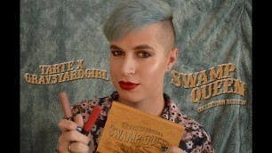 'Tarte X Grav3yardgirl Swamp Queen Review + Swatches'