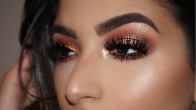 'Amber Eyes || Makeup Addiction Cosmetics Flaming Love Palette'
