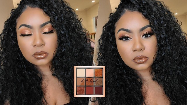 'Fall Bronze Makeup Look | L.A. Girl Keep it Playful Collection'