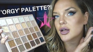 'JEFFREE STAR COSMETICS \'ORGY\' PALETTE REVIEW/TUTORIAL...'