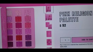 'Makeup Is My Religion | Jeffree Star Pink Religion'