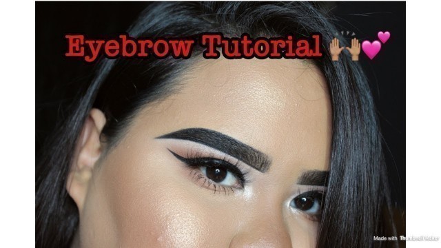 'Eyebrow Tutorial 