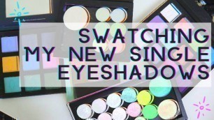 'Let\'s Swatch! // My Newest Single Eyeshadows: Terra Moons, Kristen Leigh, Adept & Lethal Cosmetics'