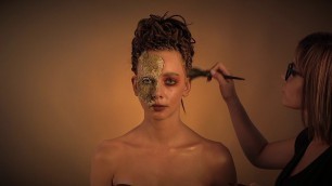 'Make-up artist Lyuba Dukova for INGLOT'