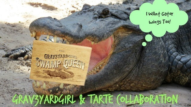 '❤Swamp Queen Palette| Grav3yardgirl & Tarte Collaboration  2016❤'