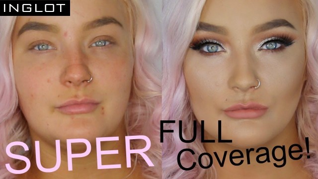 'SUPER FULL COVERAGE Makeup Tutorial | INGLOT AUSTRALIA'