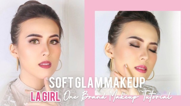 'SOFT GLAM MAKEUP TUTORIAL- LA GIRL OBMT | Marshella Eyya'