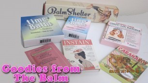 'The Balm cosmetics goodies!│Tamekans'
