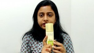 'Lotus Herbals Cleansing Milk | Lemonpure Turmeric | Review in Hindi, How to Use & Price'