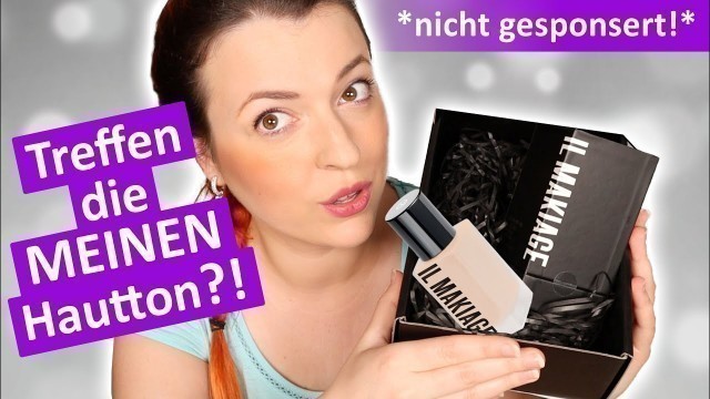 'Il Makiage Foundation REVIEW - Passende Farbe? Hautverträglichkeit? Inhaltsstoffe? Unboxing! deutsch'